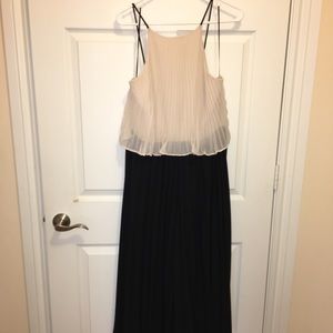 ABS by Allen Schwartz Pleated Jumpsuit